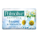 Мыло, Palmolive (Палмолив) 90 г 1 шт натурэль баланс и мягкость с ромашкой и витамином e