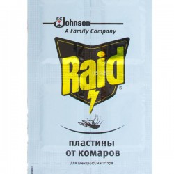 Пластины 10 шт. Raid от комаров