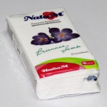 Платочки бумажные, Nata M (Ната М) 10 шт весенние цветы