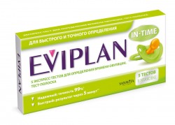 Тест на овуляцию eviplan 5 шт.