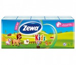 Платки носовые одноразовые, Zewa (Зева) 100 шт Делюкс кидс