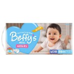 Подгузники для мальчиков, Beffy's (Беффис) 5-10 кг р. M 44 шт Экстра Драй
