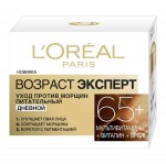 Крем для лица, L'Oreal (Лореаль) 50 мл Возраст эксперт 65+ дневной