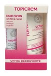 Набор, Topicrem (Топикрем) 50 мл + 4 г Гидра плюс крем для рук ультра-увлажнение + бальзам для губ