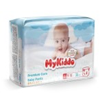 Подгузники-трусики детские, MyKiddo (Майкиддо) 9-14 кг р. l 36 шт Премиум