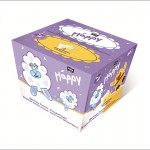 Платки носовые, Bella (Белла) 40+40 шт бэби хэппи универсальные двухслойные цыпленок желтые+белые