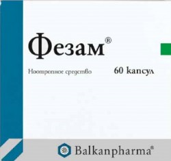 Фезам капс. 400 мг+25 мг 60 шт.