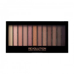 Тени для век, Makeup Revolution (Мейкап Революшн) 14 г Редемпшн иконик 3 12 тонов в палетке