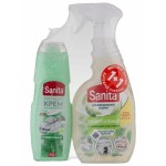 Набор, арт. 29873 спрей Санита универсальный 500 мл + крем Санита чистящий универсальный 300 г
